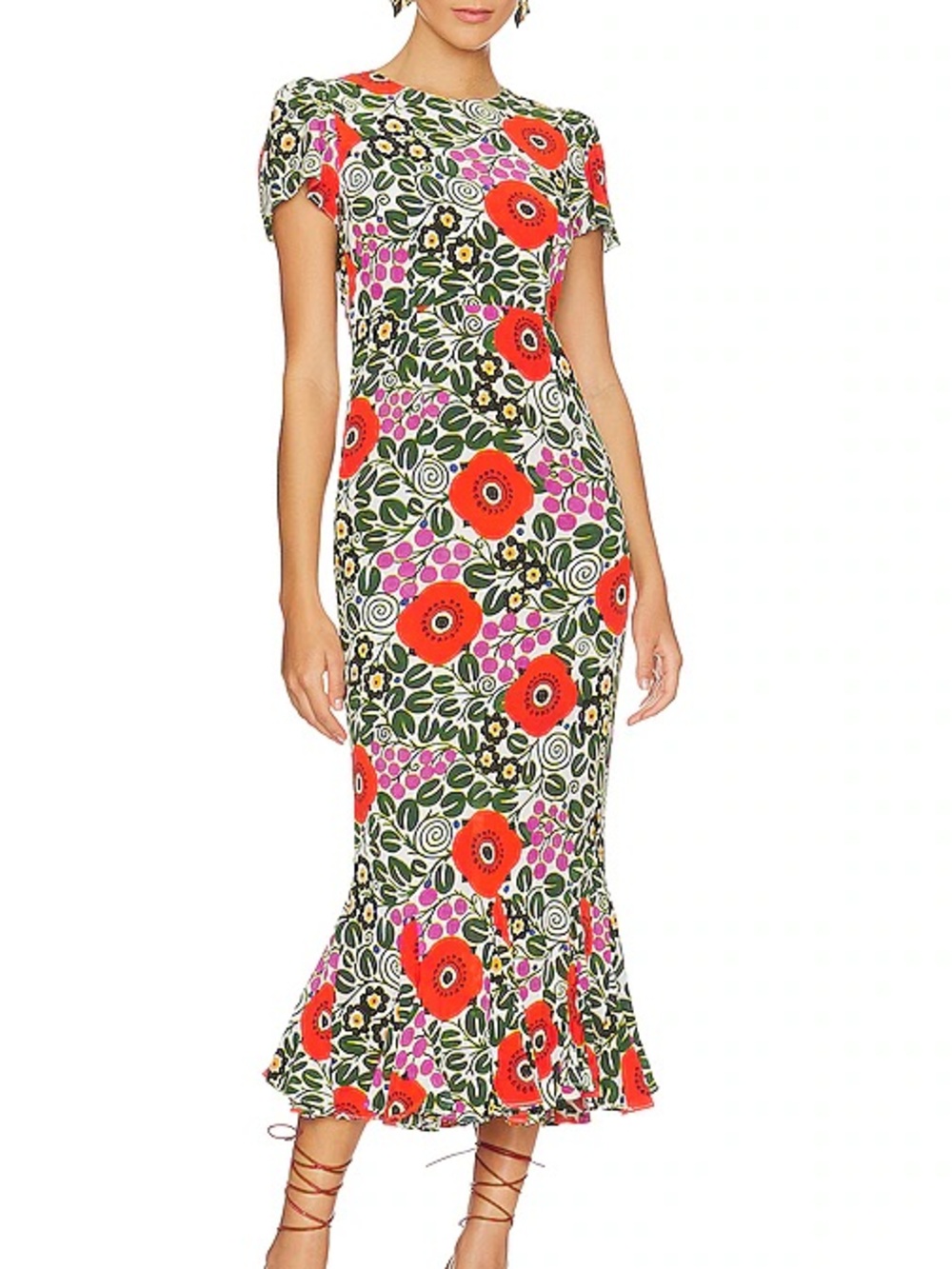 RHODE Lulani Dress in Aura Blossom
